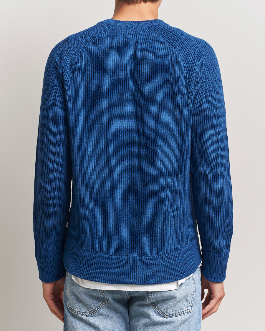 Homme | Pulls Et Tricots | NN07 | Jacobo Cotton Knitted Sweater Blue Quartz