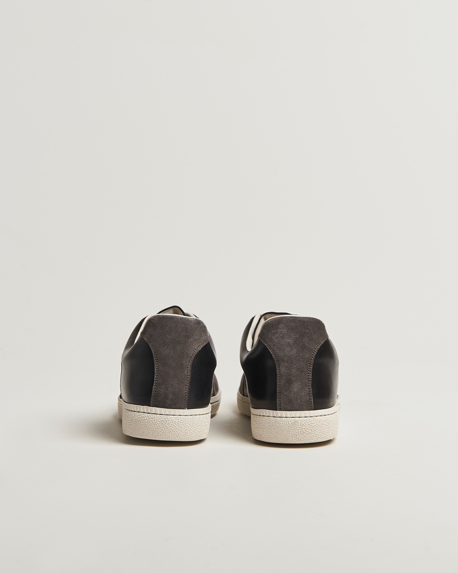 Homme | Baskets | Sweyd | Nappa/Suede Army Trainer Faded Black