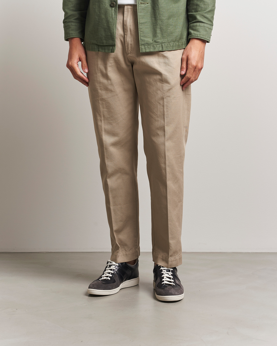 Homme | Baskets | Sweyd | Nappa/Suede Army Trainer Faded Black