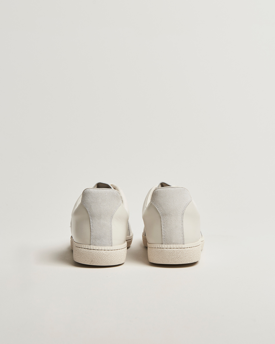 Homme | Baskets | Sweyd | Nappa/Suede Army Trainer White