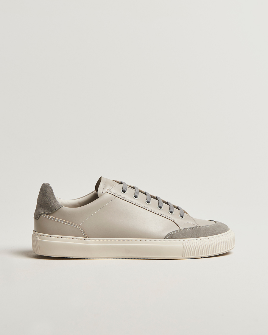 Homme | Baskets | Sweyd | Center Leather/Suede Sneakers Grey