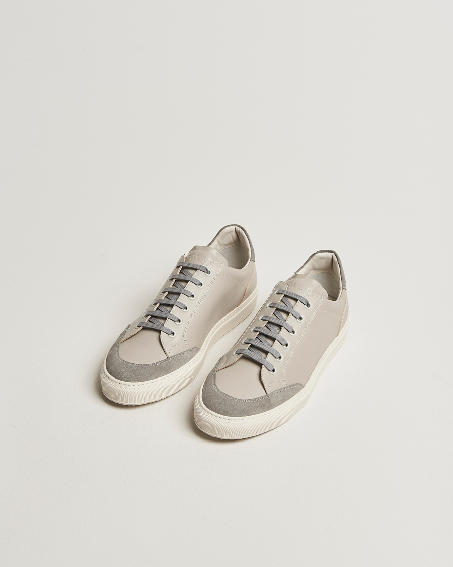 Homme | Baskets | Sweyd | Center Leather/Suede Sneakers Grey
