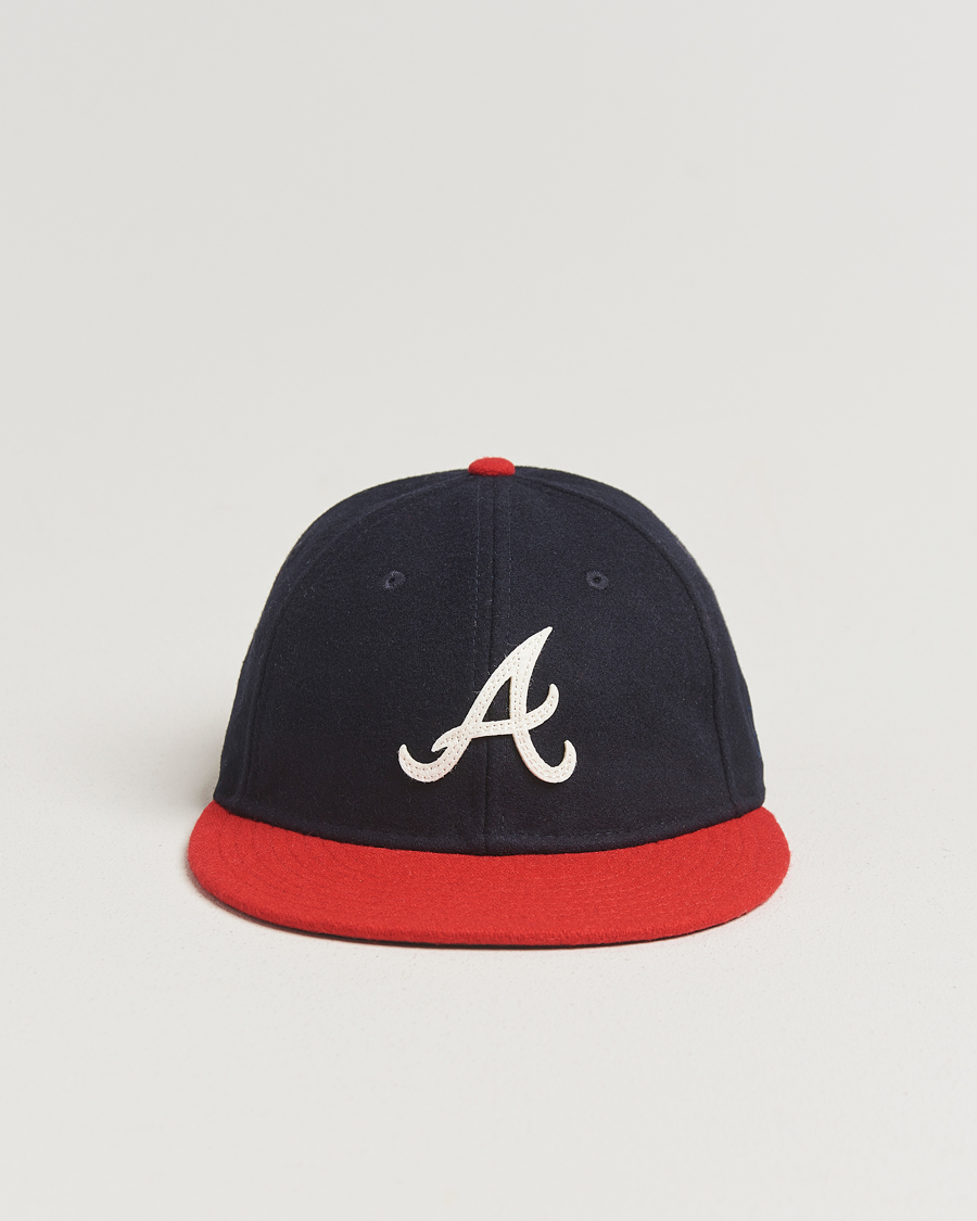 Homme | Bobs Et Casquettes | New Era | Retro Crown 9Fifty Melton Wool Cap Atlanta Braves