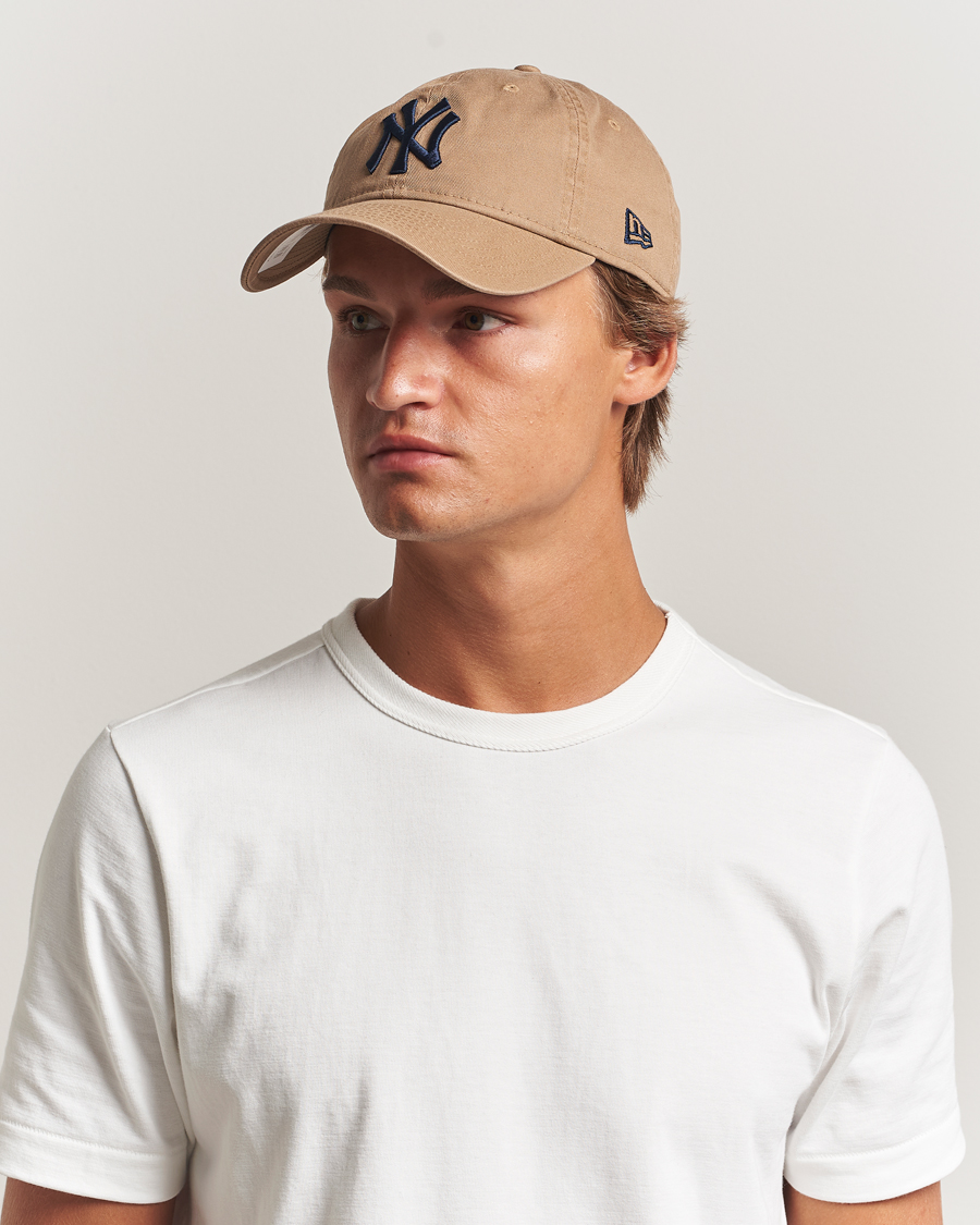 Homme | New Era 9Twenty Washed Cotton Cap Beige New York Yankees | New Era | 9Twenty Washed Cotton Cap Beige New York Yankees