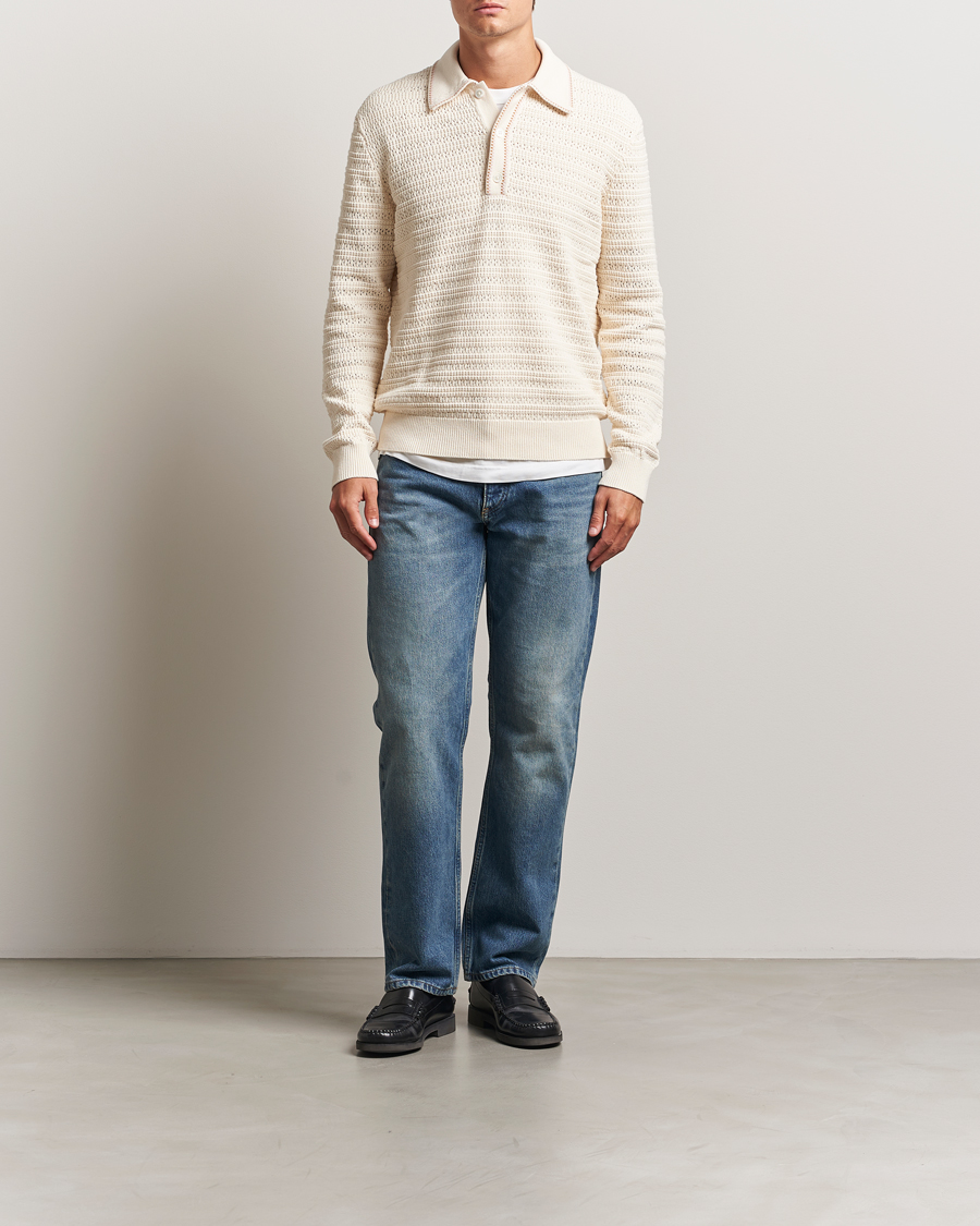 Homme | Pulls Et Tricots | NN07 | Josh Knitted Polo Ivory