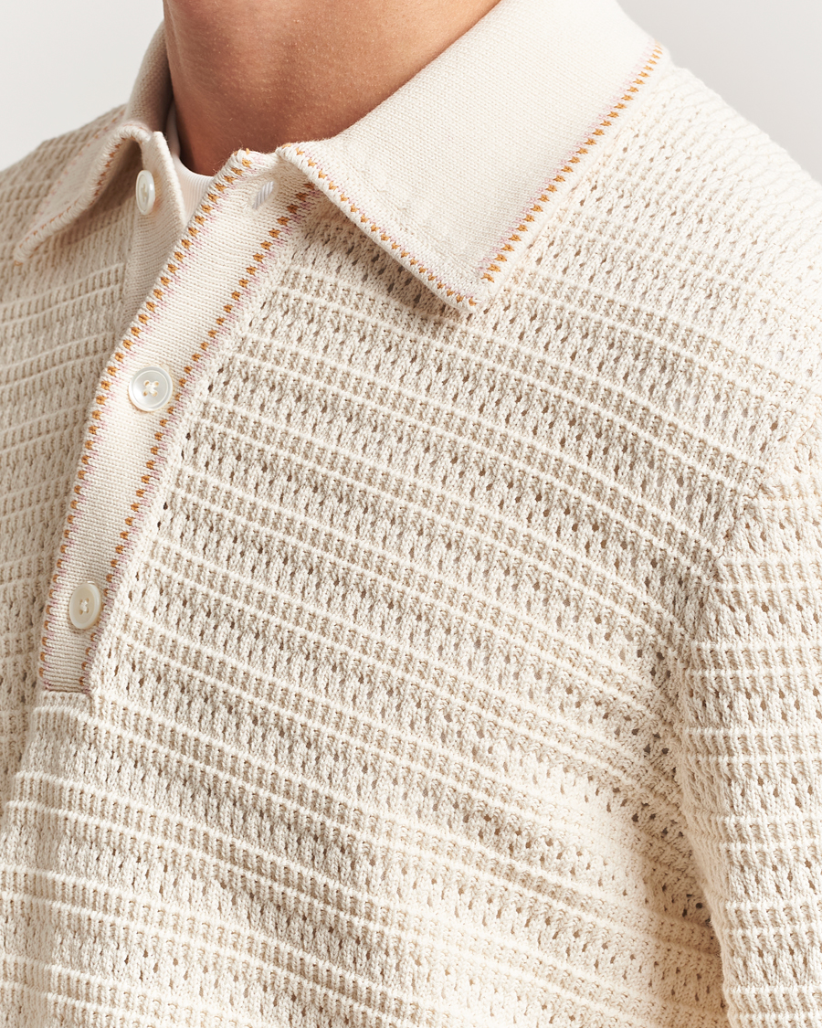 Homme | Pulls Et Tricots | NN07 | Josh Knitted Polo Ivory