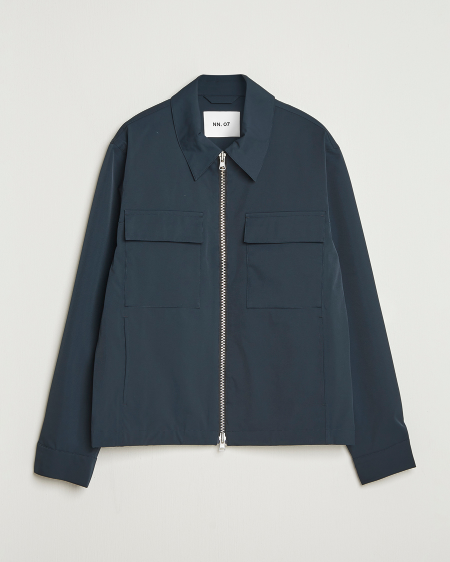 Homme | Manteaux Et Vestes | NN07 | Alban Bomber Jacket Navy Blue