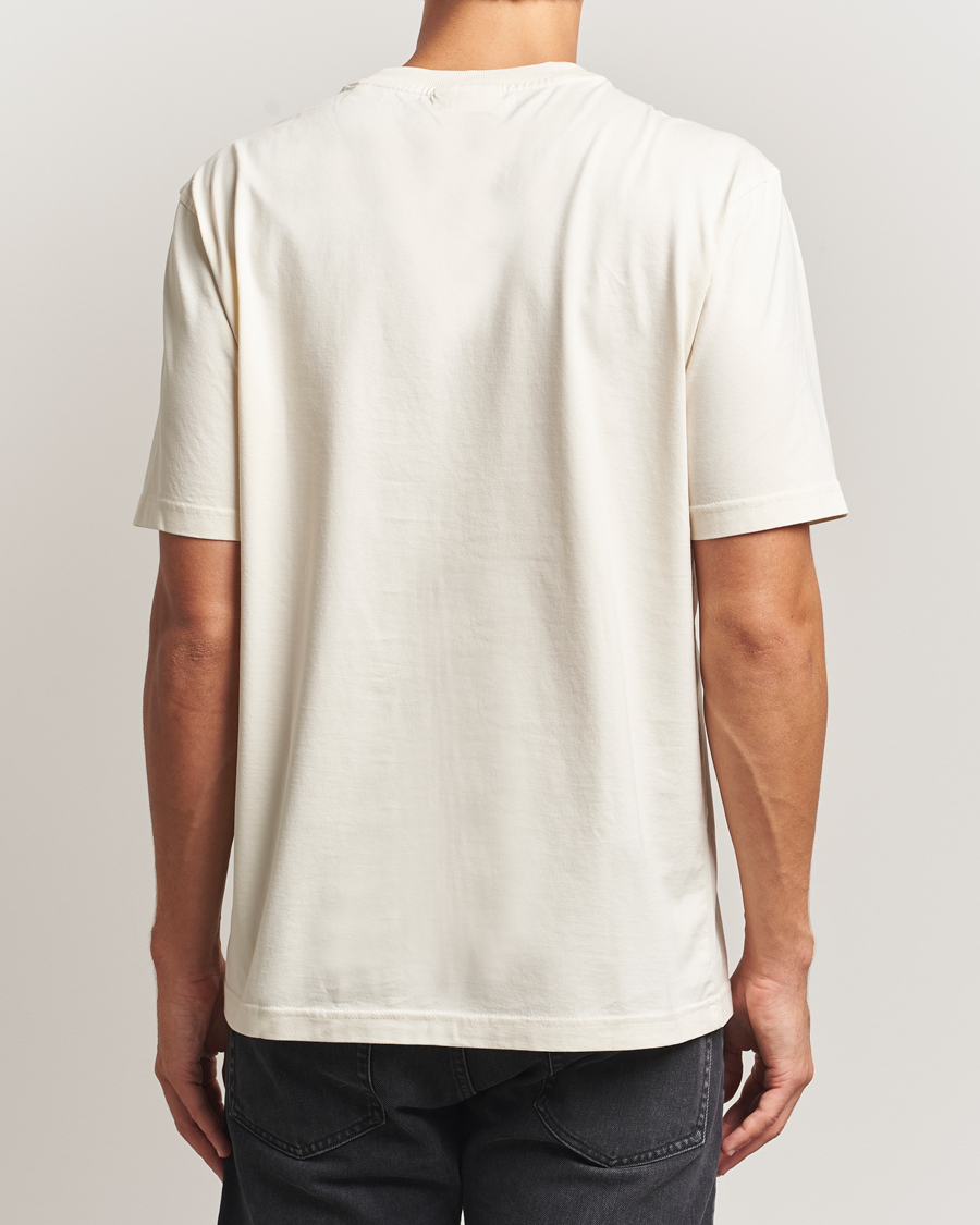 Homme | T-shirts | NN07 | Abel Logo Crew Neck T-Shirt Ivory