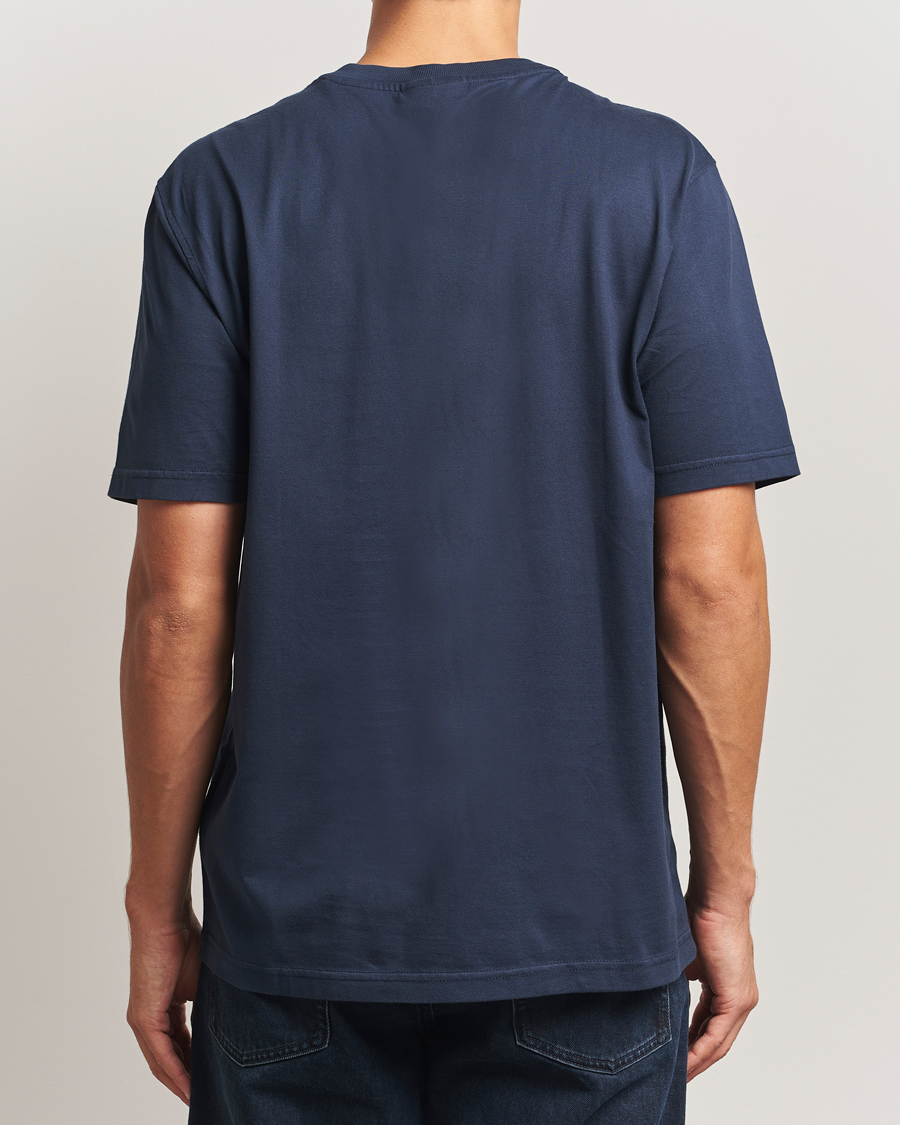 Homme | T-shirts | NN07 | Abel Logo Crew Neck T-Shirt Navy