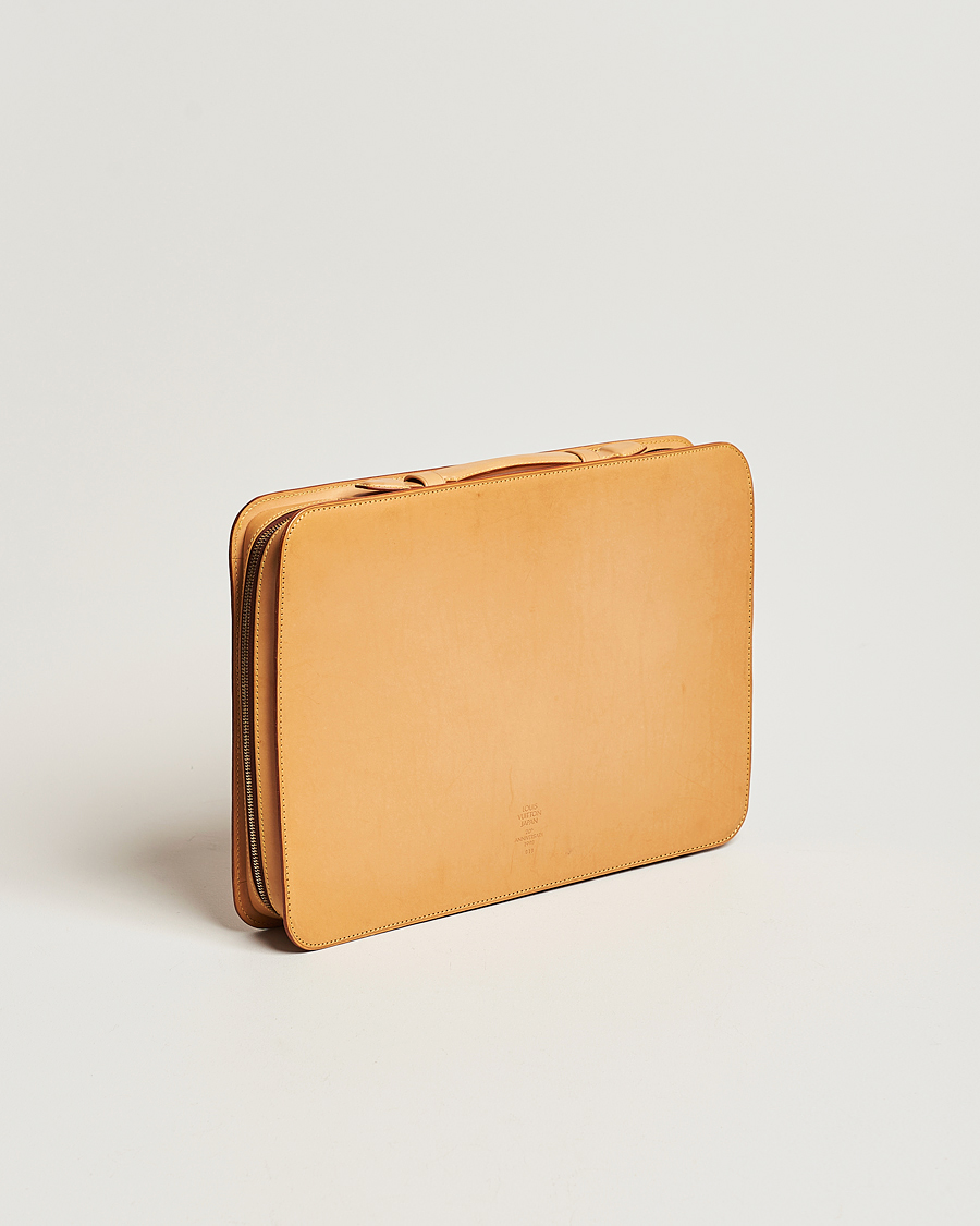 Homme | Louis Vuitton Pre-Owned Briefcase Leather   | Louis Vuitton Pre-Owned | Briefcase Leather  