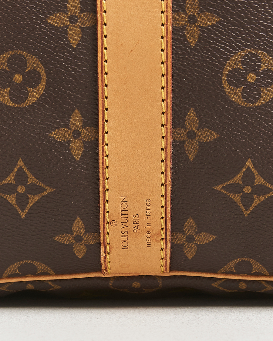 Homme | Louis Vuitton Pre-Owned Keepall Bandoulière 55 Monogram | Louis Vuitton Pre-Owned | Keepall Bandoulière 55 Monogram