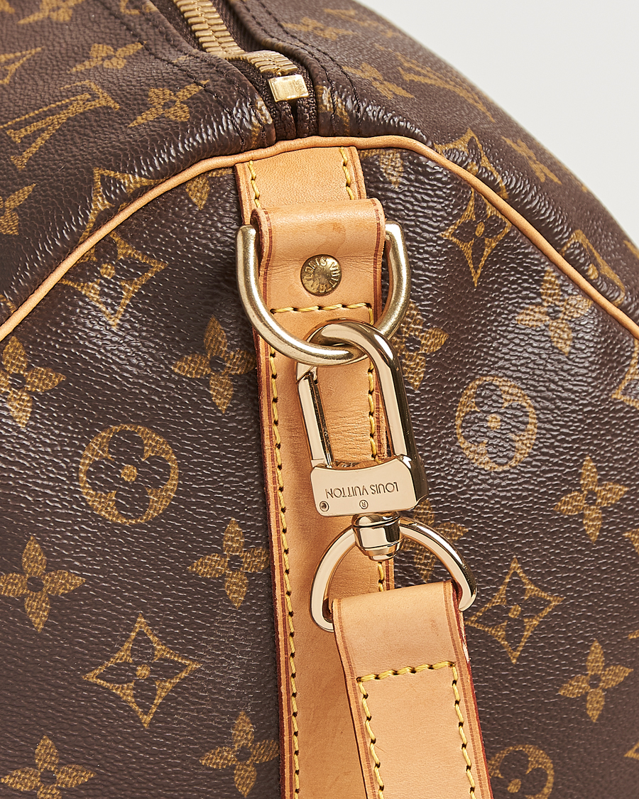 Homme | Louis Vuitton Pre-Owned Keepall Bandoulière 55 Monogram | Louis Vuitton Pre-Owned | Keepall Bandoulière 55 Monogram