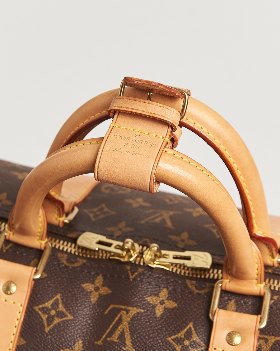 Homme | Louis Vuitton Pre-Owned Keepall Bandoulière 55 Monogram | Louis Vuitton Pre-Owned | Keepall Bandoulière 55 Monogram