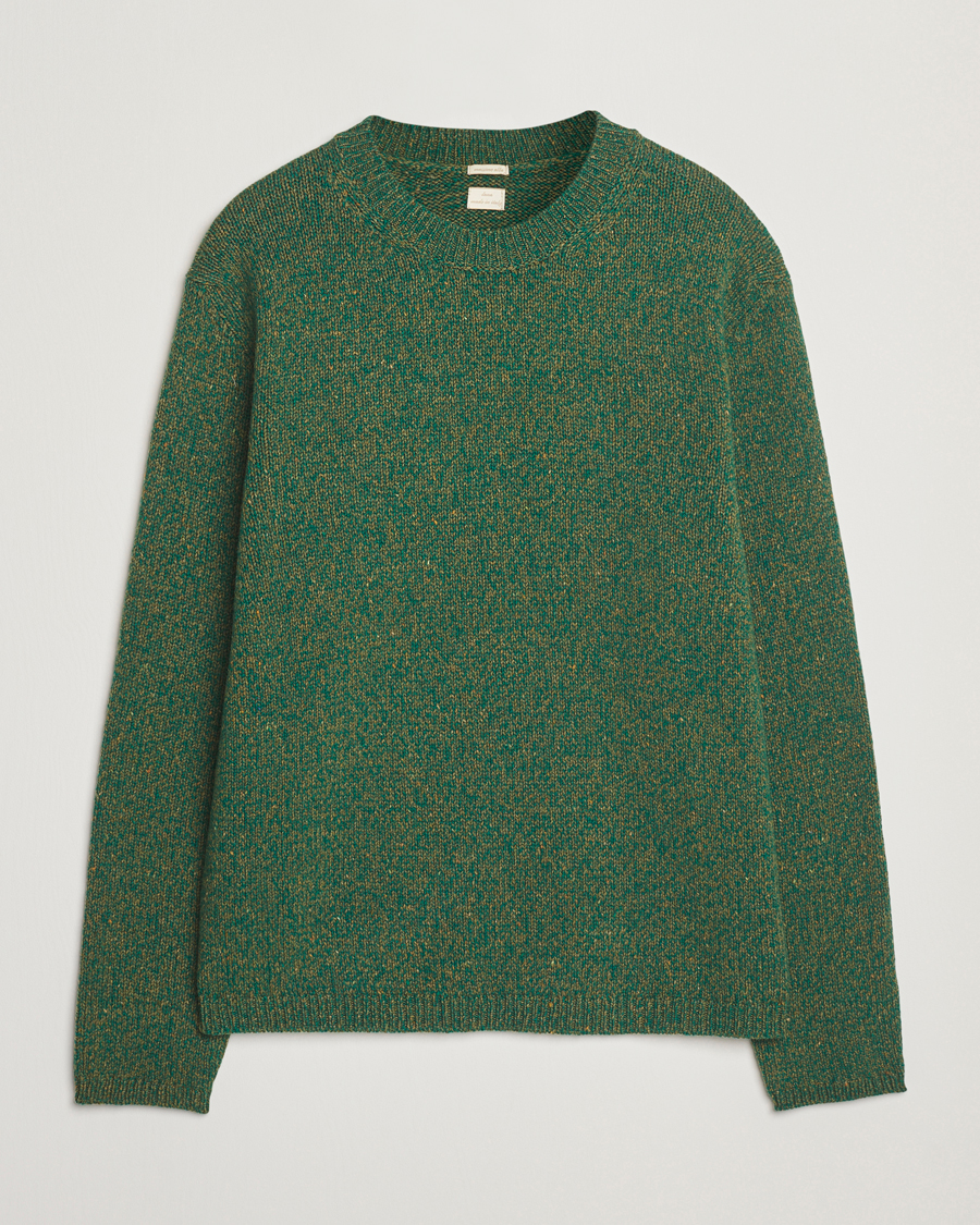 Homme | Pulls Et Tricots | Massimo Alba | Wool Mouline Sweater Green