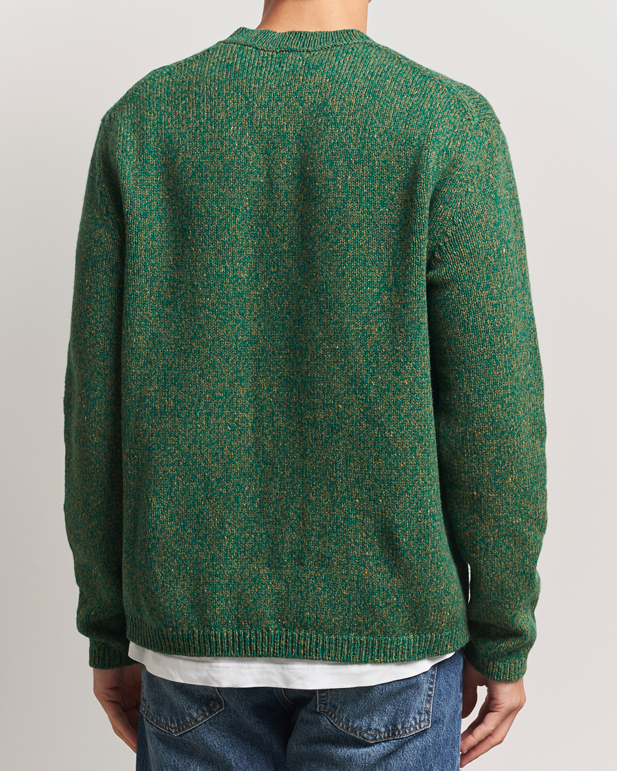 Homme | Pulls Et Tricots | Massimo Alba | Wool Mouline Sweater Green