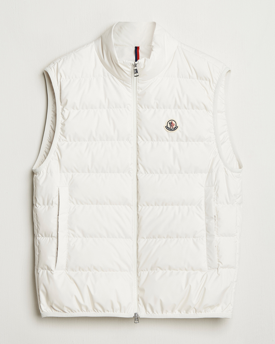 Homme | Manteaux Et Vestes | Moncler | Contrin Down Vest Off White