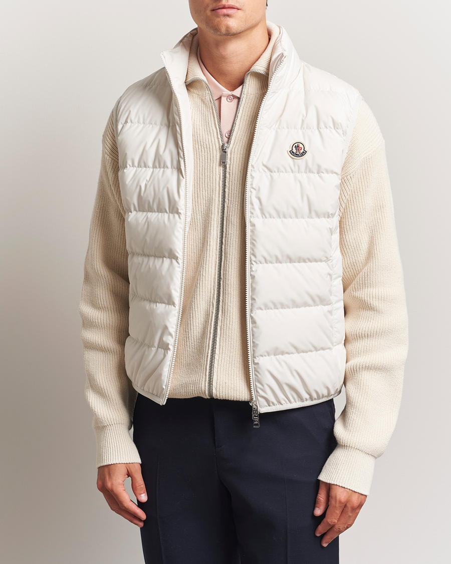 Homme | Manteaux Et Vestes | Moncler | Contrin Down Vest Off White