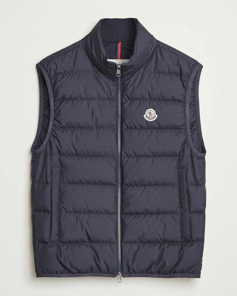Homme | Gilets | Moncler | Contrin Down Vest Navy