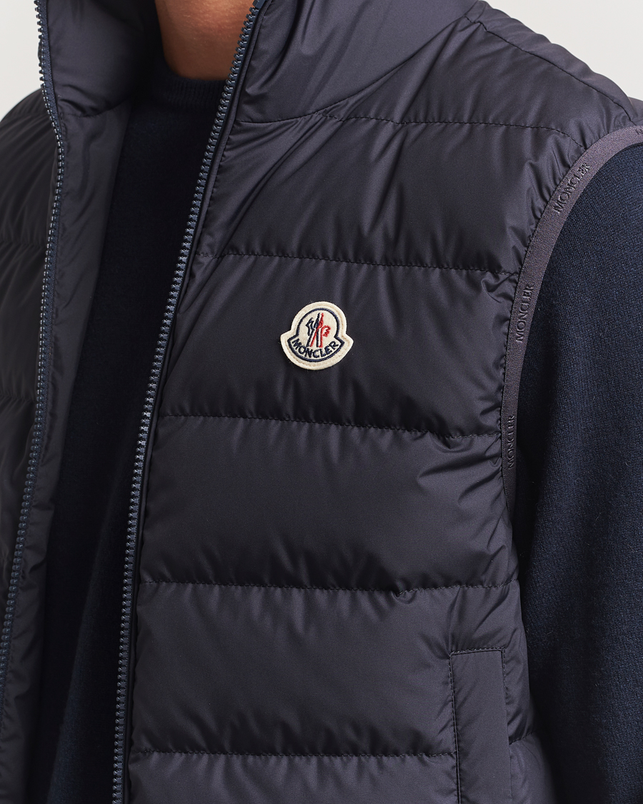 Homme | Manteaux Et Vestes | Moncler | Contrin Down Vest Navy