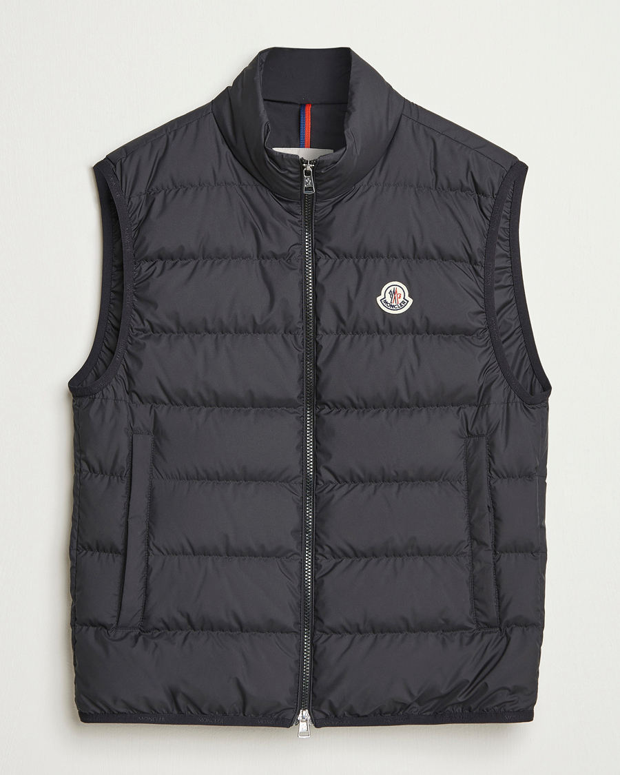Homme | Manteaux Et Vestes | Moncler | Contrin Down Vest Black