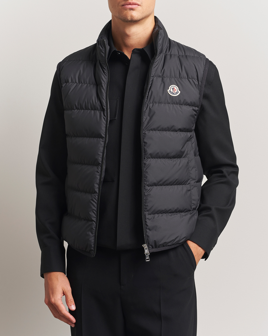 Homme | Manteaux Et Vestes | Moncler | Contrin Down Vest Black