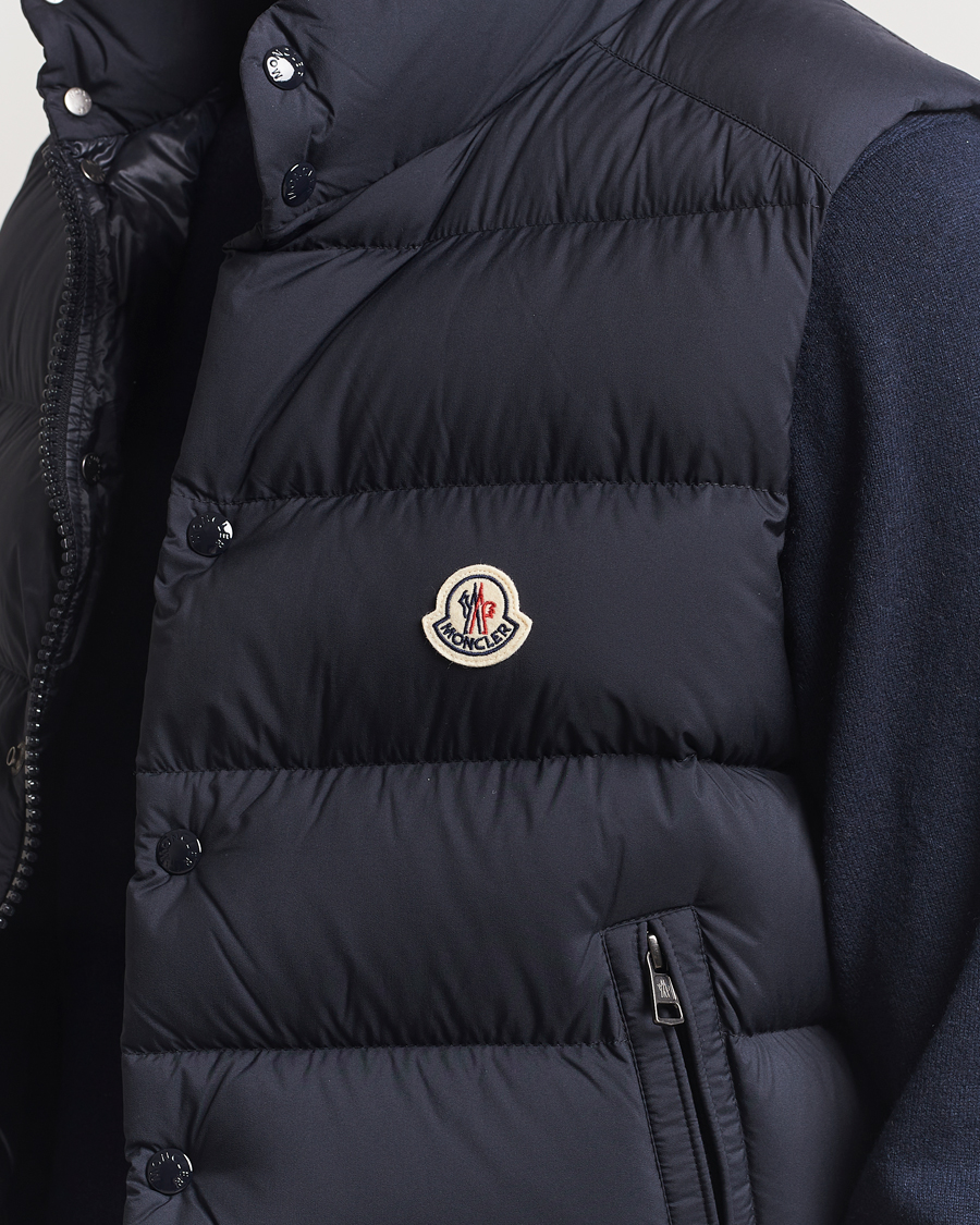 Homme | Manteaux Et Vestes | Moncler | Tibb Matte Down Vest Navy