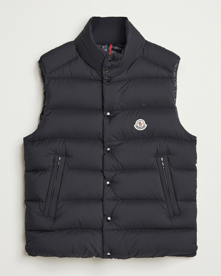 Homme | Manteaux Et Vestes | Moncler | Tibb Matte Down Vest Black