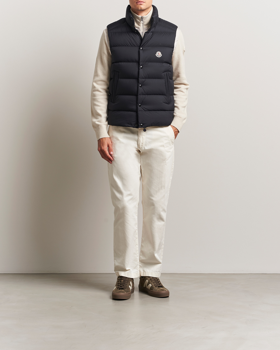 Homme | Manteaux Et Vestes | Moncler | Tibb Matte Down Vest Black