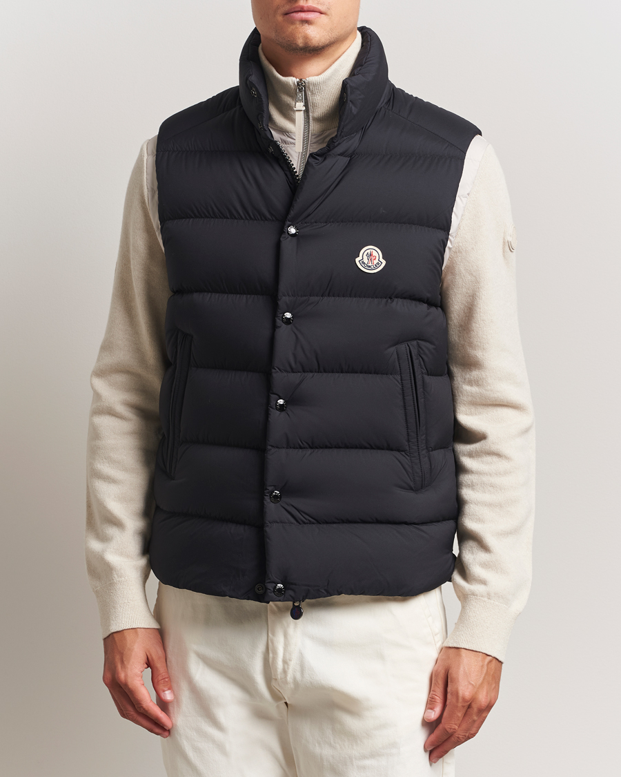 Homme | Manteaux Et Vestes | Moncler | Tibb Matte Down Vest Black