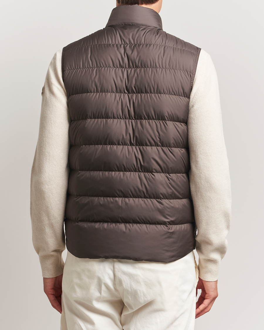 Homme | Manteaux Et Vestes | Moncler | Treompan Down Vest Brown