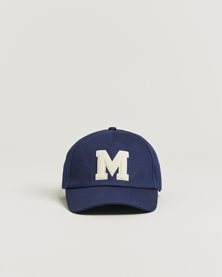 Homme | Bobs Et Casquettes | Moncler | Archive Logo Baseball Cap Navy