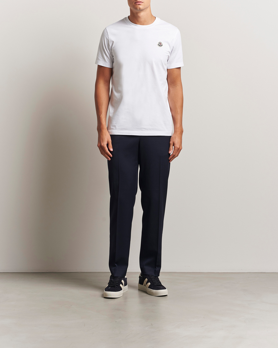 Homme | T-shirts | Moncler | 3-Pack Logo T-Shirt White