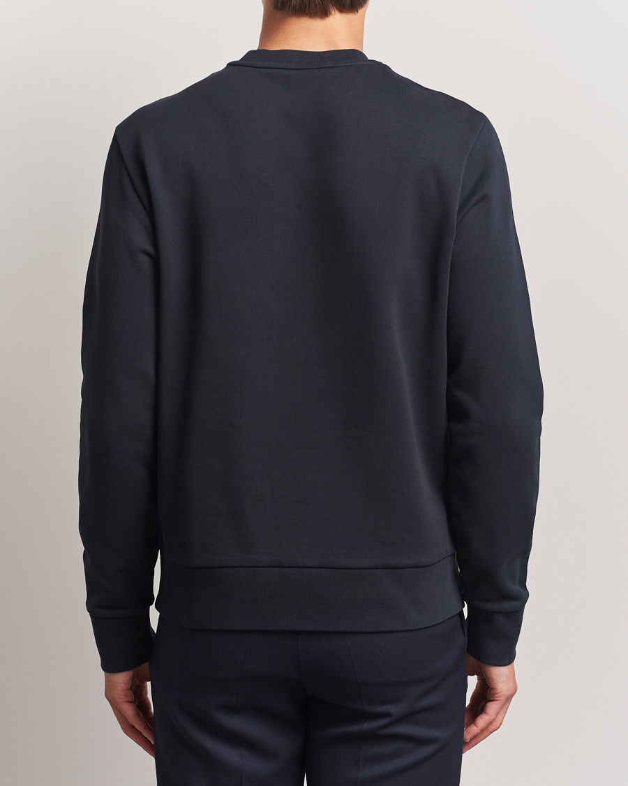 Homme | Pulls Et Tricots | Moncler | Lettering Logo Sweatshirt Navy