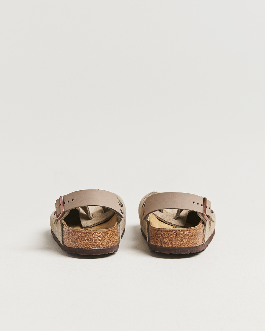 Homme | Sandales Et Mules | BIRKENSTOCK | Tokio Classic Footbed Taupe Suede
