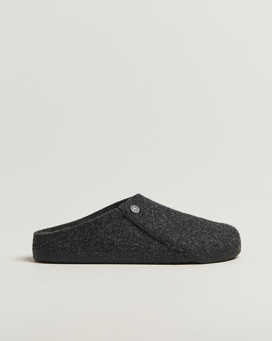 Homme | Sandales Et Mules | BIRKENSTOCK | Zermatt Shearling Wool Felt Anthracite