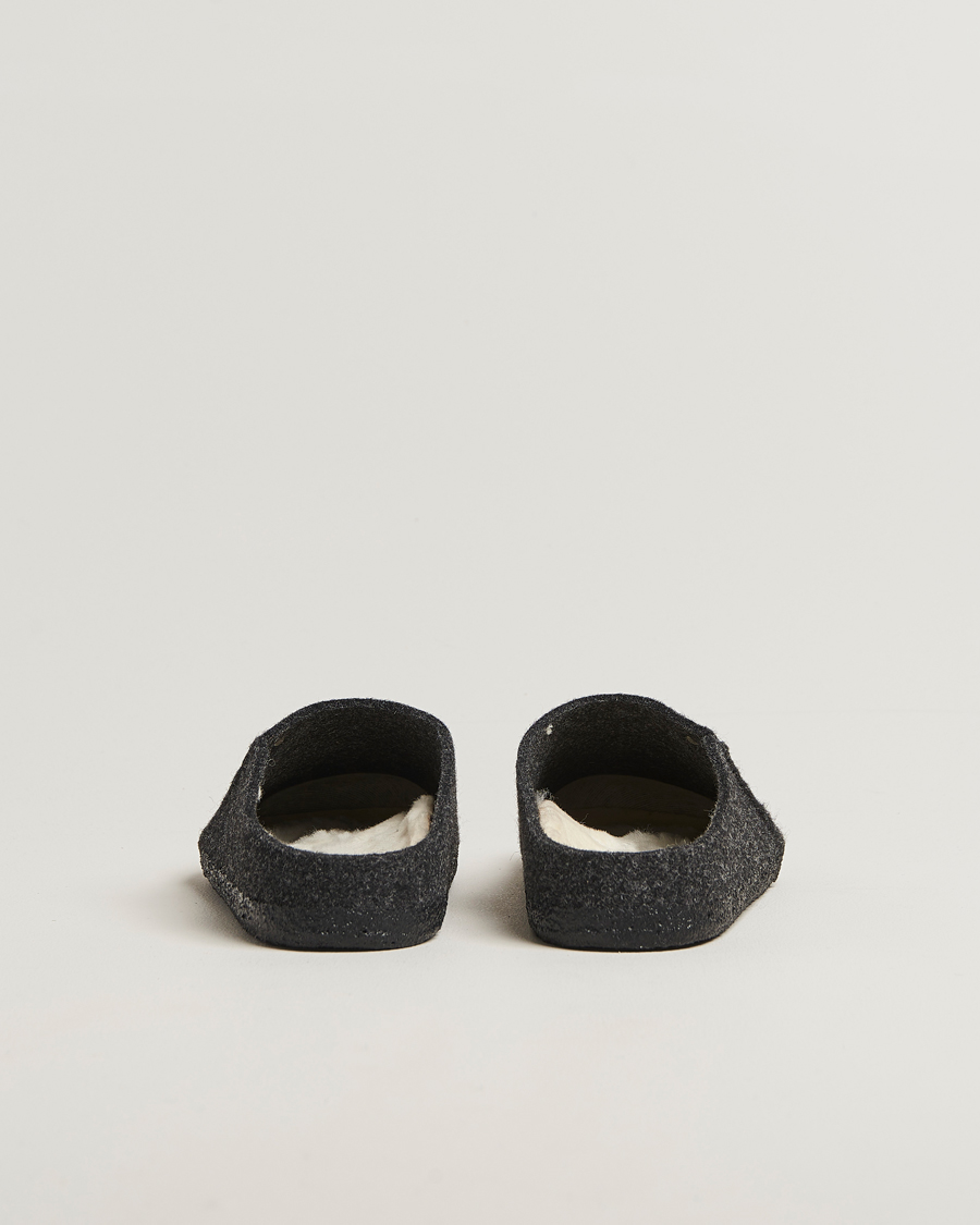 Homme | Sandales Et Mules | BIRKENSTOCK | Zermatt Shearling Wool Felt Anthracite