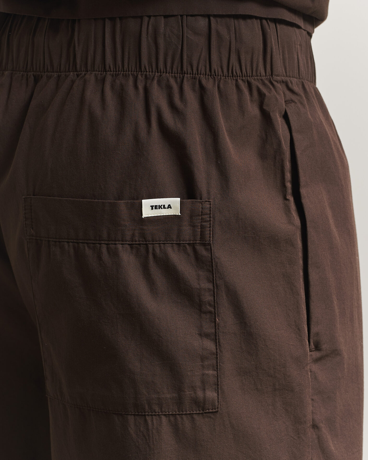 Homme | Peignoirs Et Pyjamas | Tekla | Poplin Pyjama Pants Coffee
