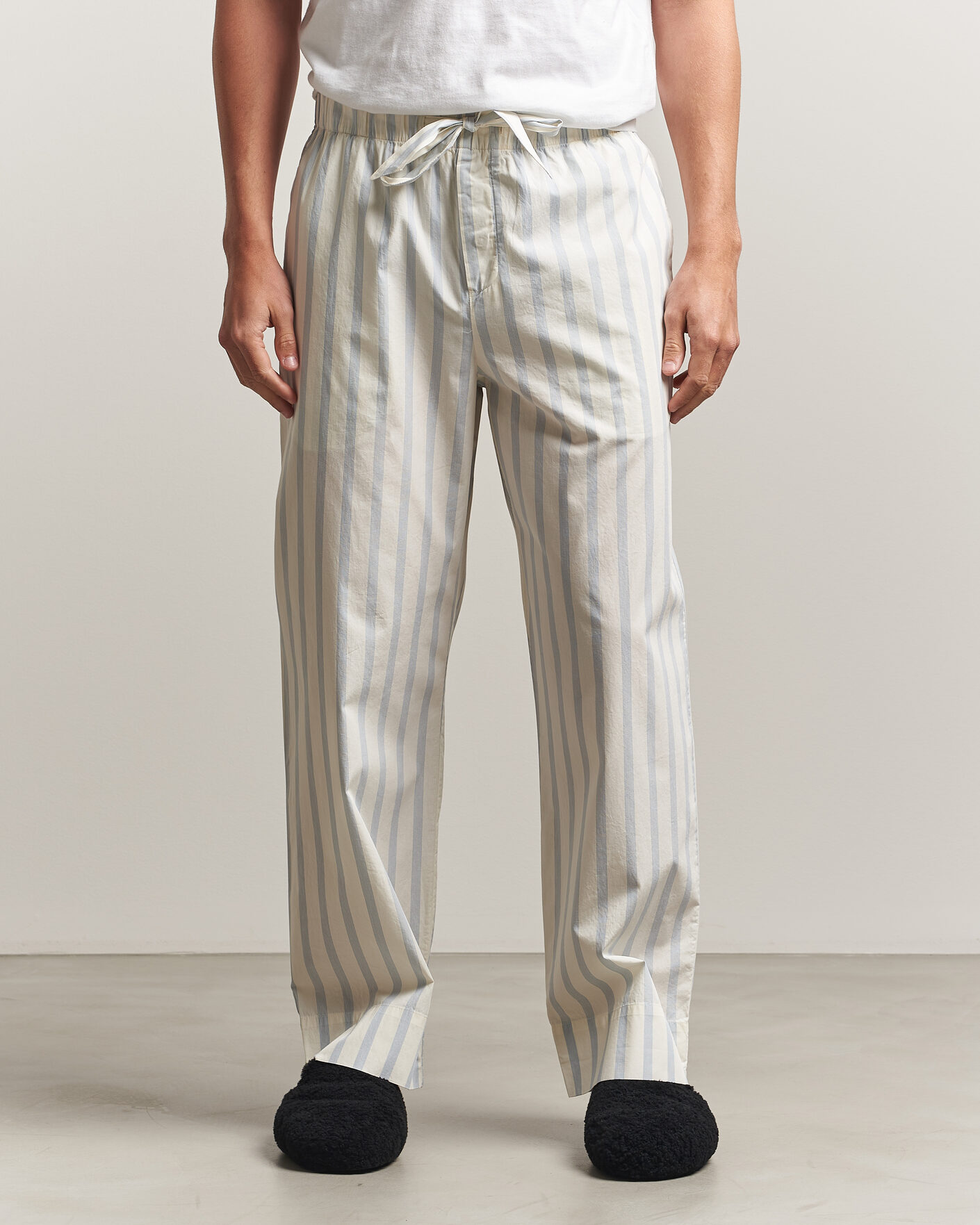Homme | Peignoirs Et Pyjamas | Tekla | Poplin Pyjama Pants Needle Stripes