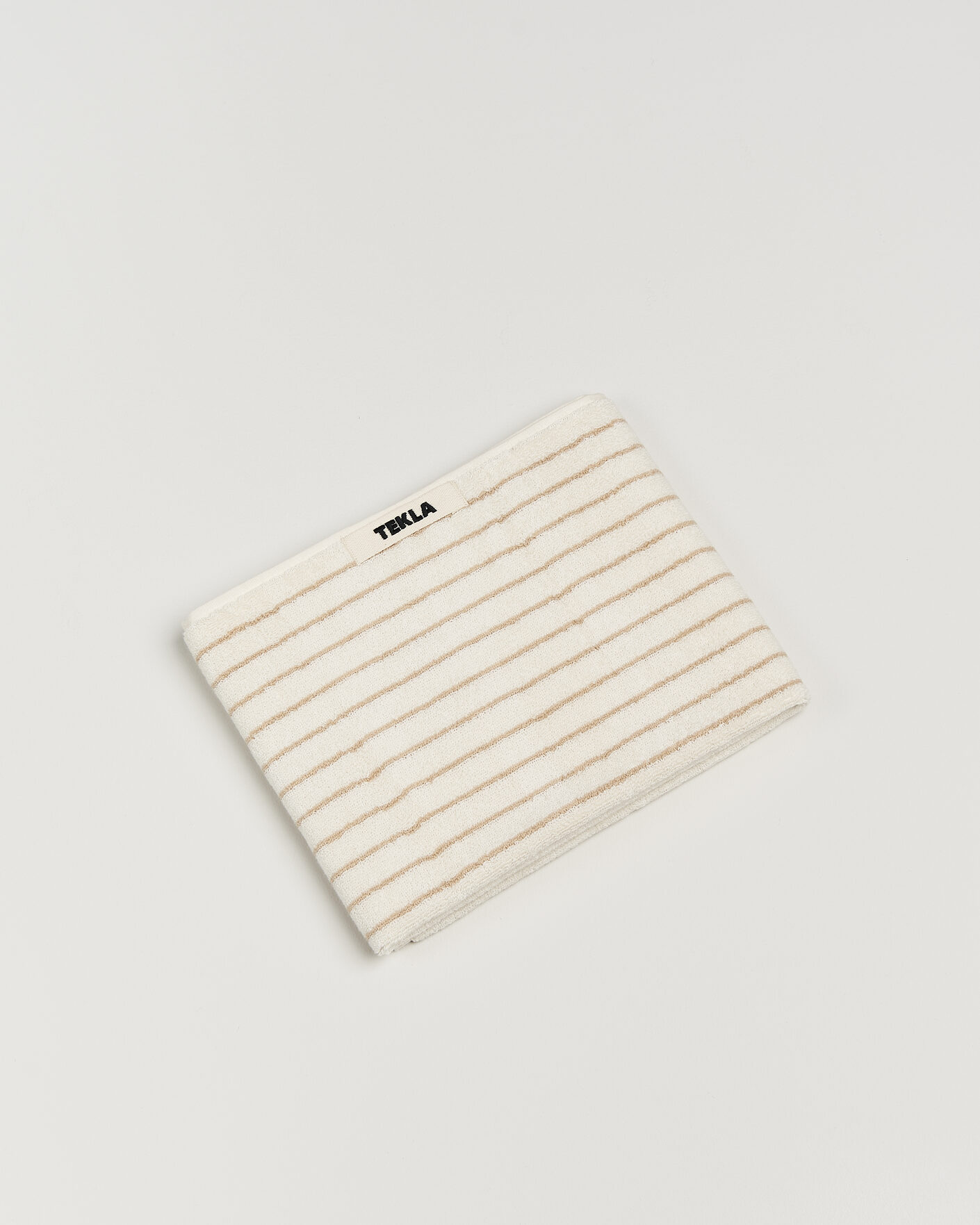 Homme | Tissus | Tekla | Organic Terry Hand Towel Sienna Stripes