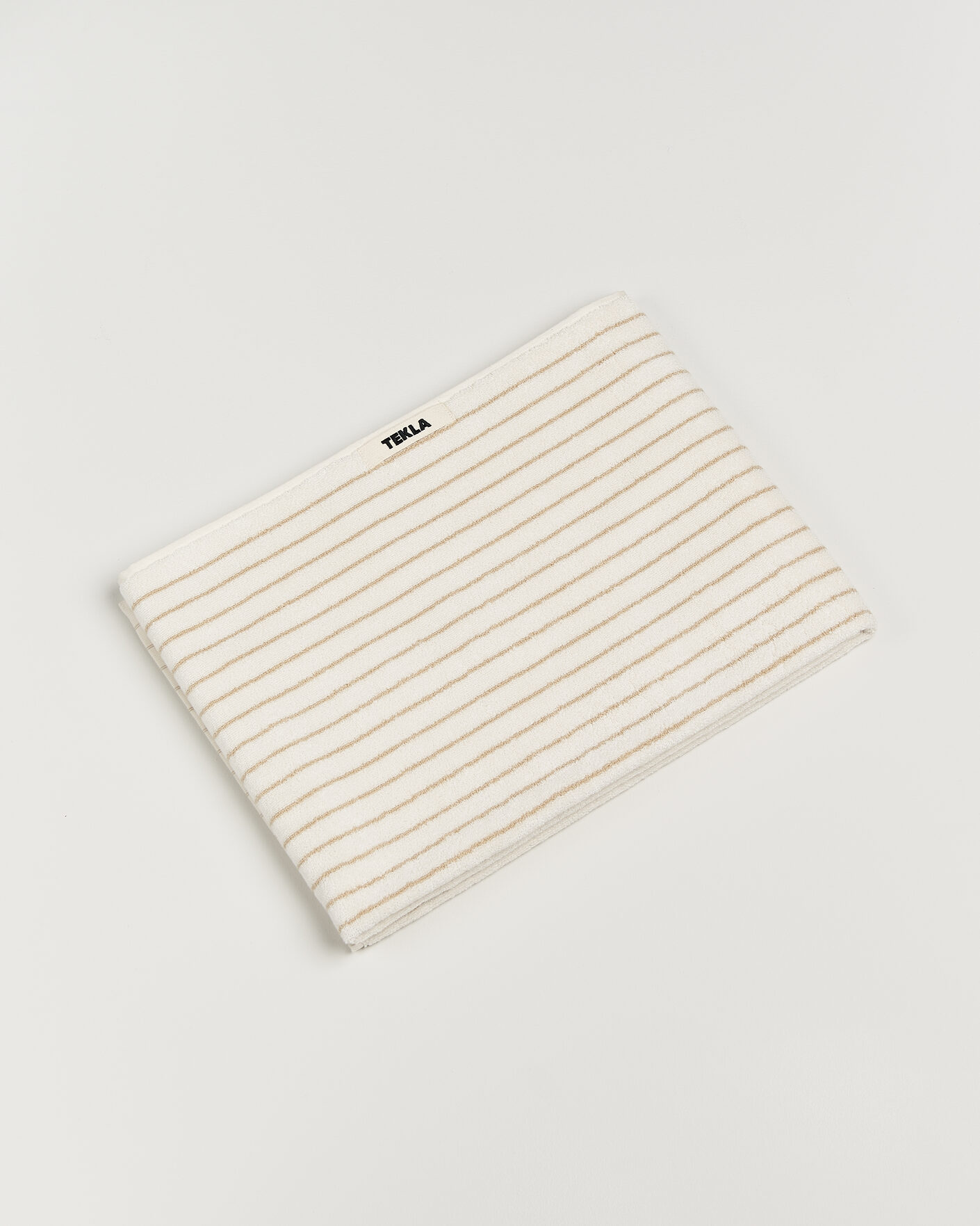 Homme | Tissus | Tekla | Organic Terry Bath Towel Sienna Stripes