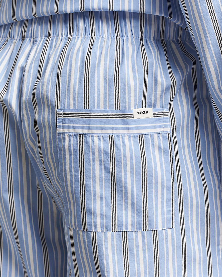 Homme | Peignoirs Et Pyjamas | Tekla | Poplin Pyjama Pants Stave Stripes