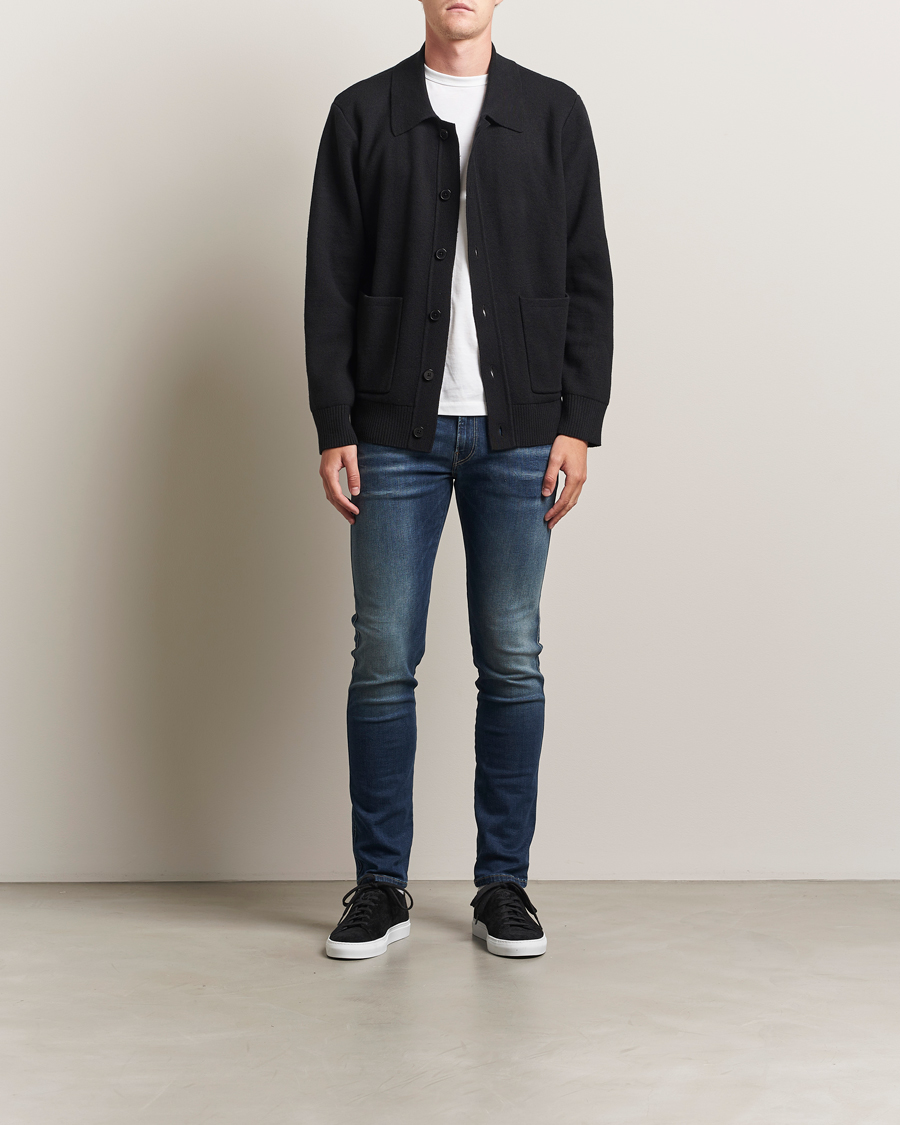 Homme | Pantalons | Replay | Anbass Hyperflex Dust Jeans Dark Blue