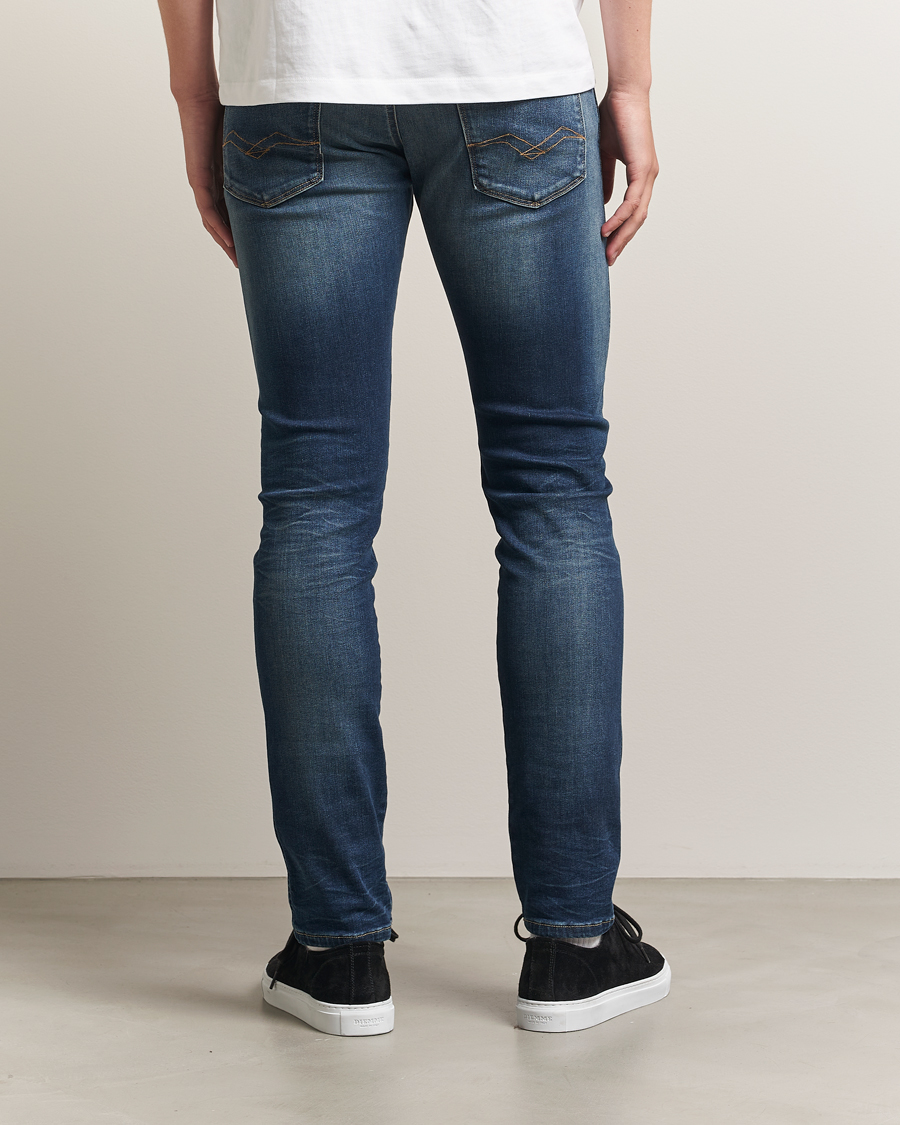Homme | Pantalons | Replay | Anbass Hyperflex Dust Jeans Dark Blue