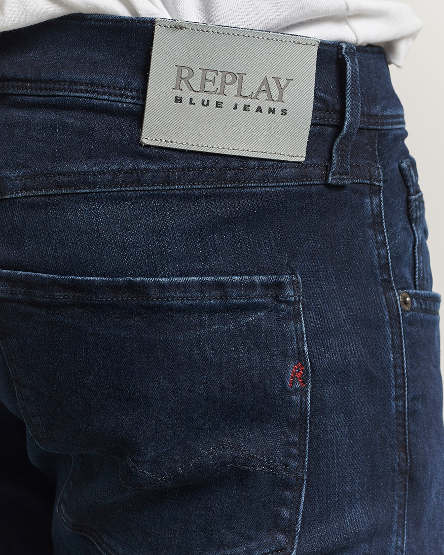 Homme | Jeans | Replay | Anbass Hyperflex Dust Jeans Blue Black