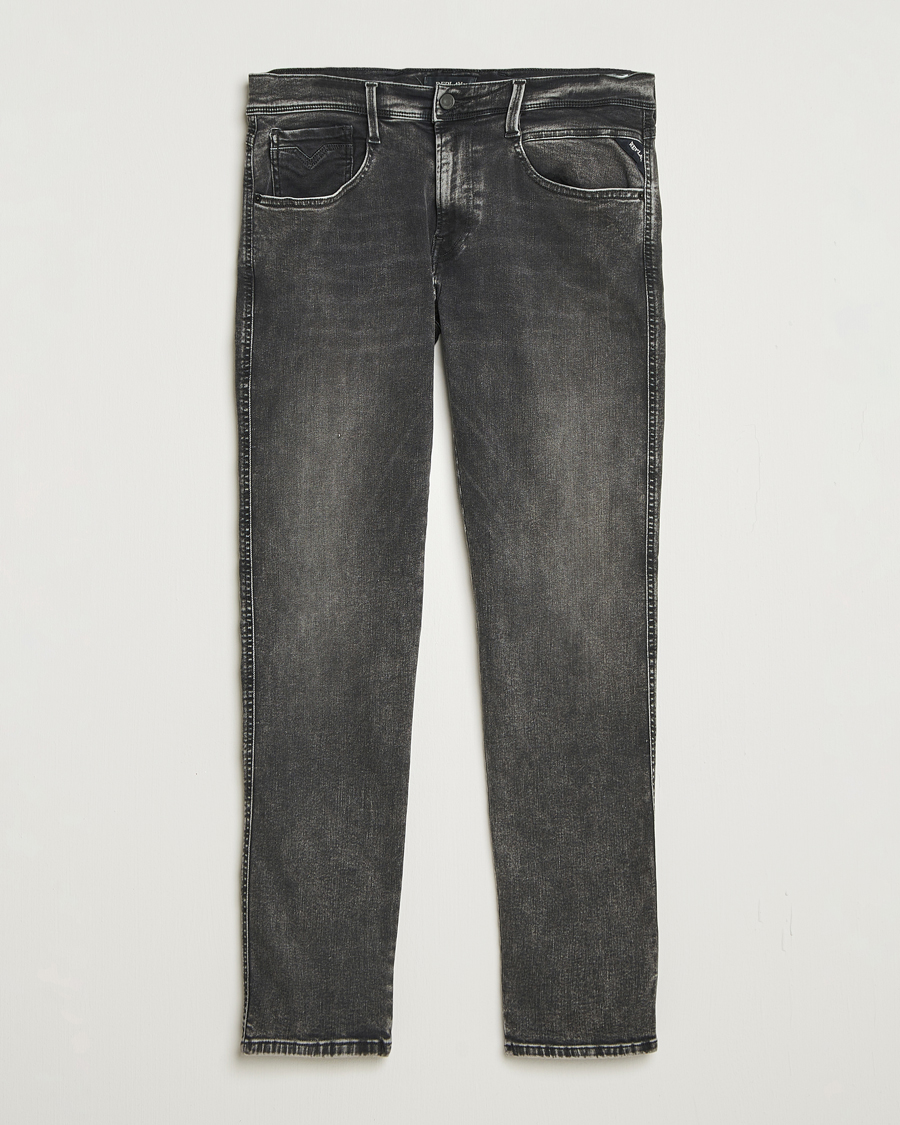 Homme | Jeans | Replay | Anbass Hyperflex Original Jeans Washed Black