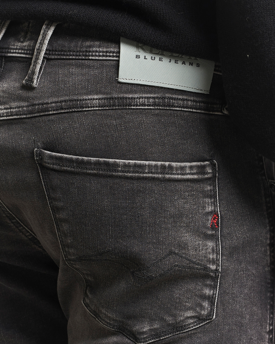 Homme | Jeans | Replay | Anbass Hyperflex Original Jeans Washed Black