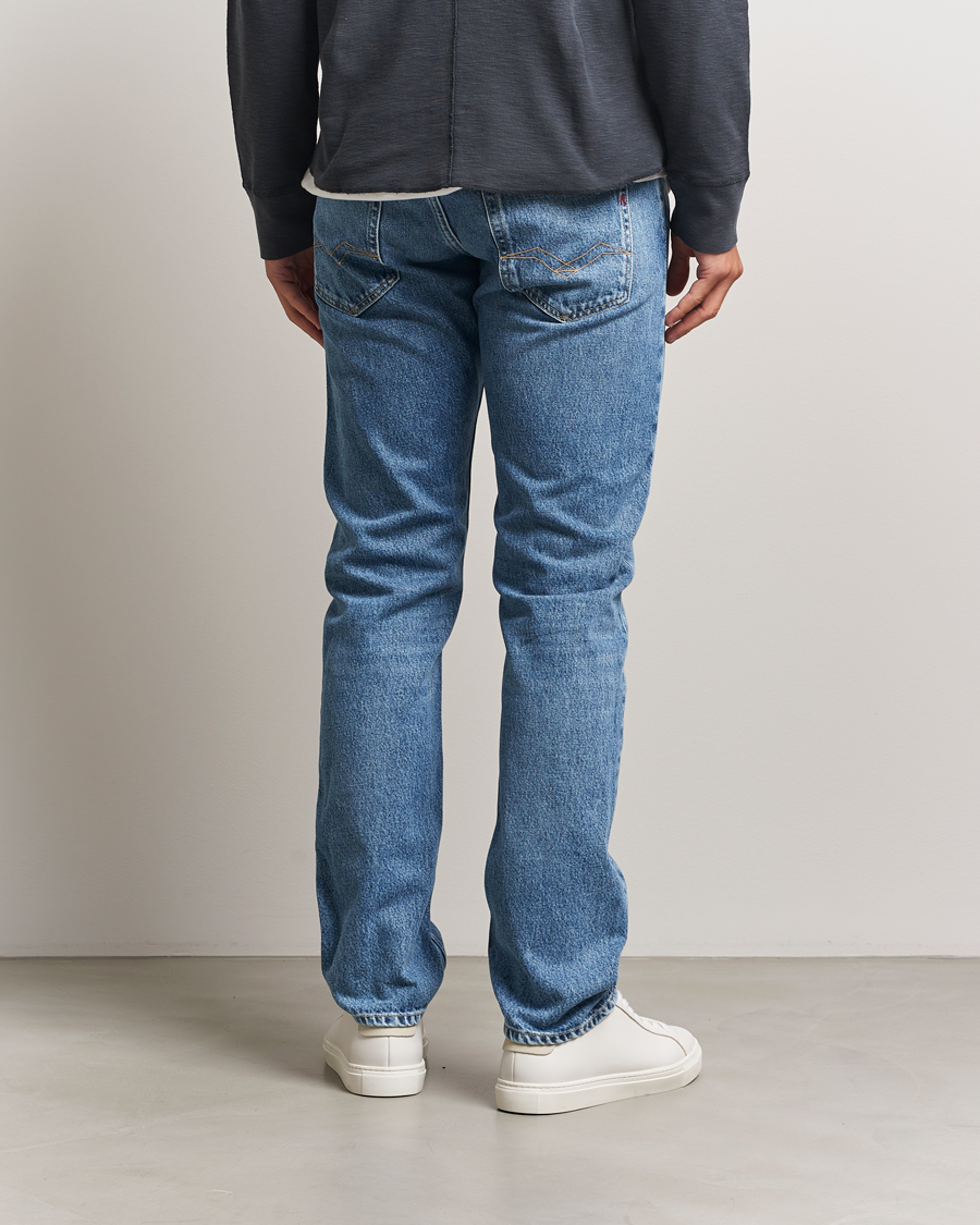 Homme | Jeans | Replay | Grover Straight Fit Rigid Jeans Light Blue