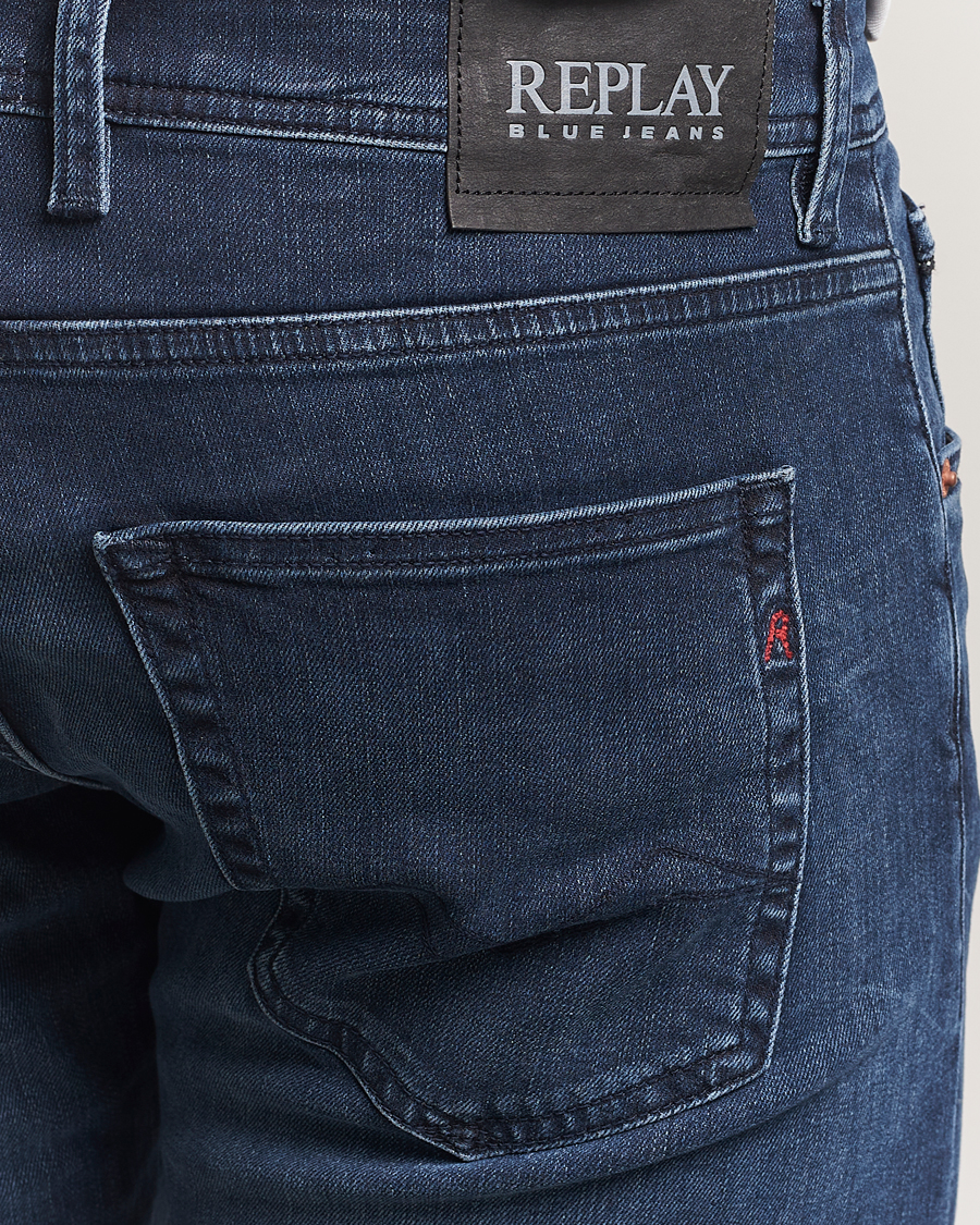 Homme | Jeans | Replay | Grover Super Stretch Bio Jeans Blue Black