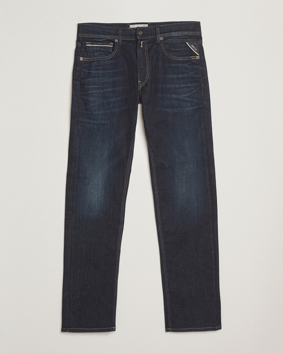 Homme | Jeans | Replay | Grover Hyperflex Jeans Dark Blue