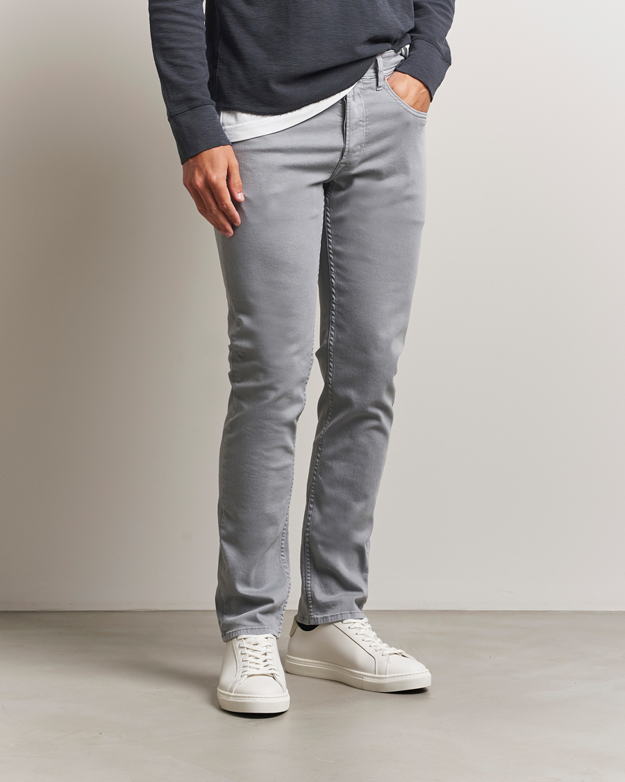 Homme | Pantalons | Replay | Grover Bullstretch 5-Pocket Pants Light Grey